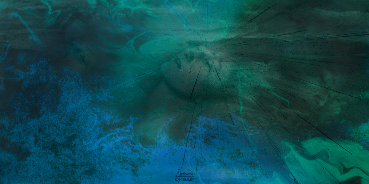 Falling into place digital artwork