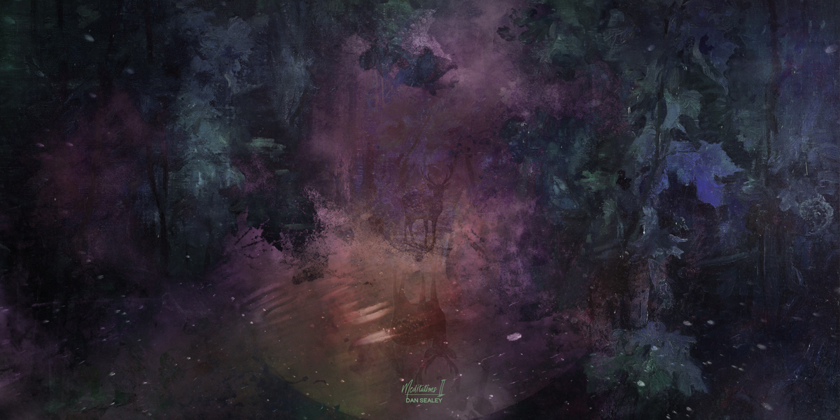 Meditations II digital artwork